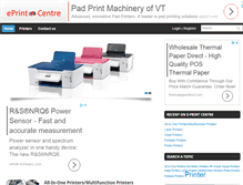 Tablet Screenshot of eprintcentre.com